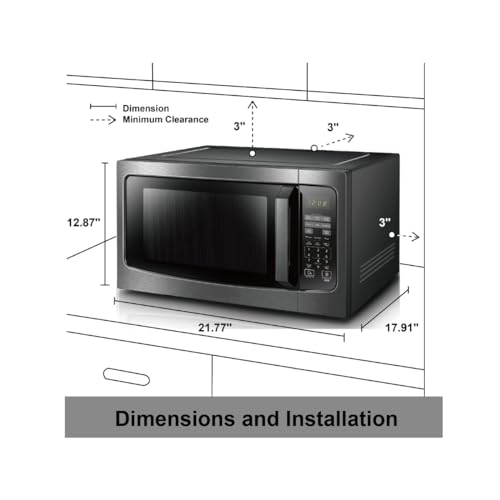 1.6 cu. ft. 1200, Countertop Microwave Oven with Smart Sensor