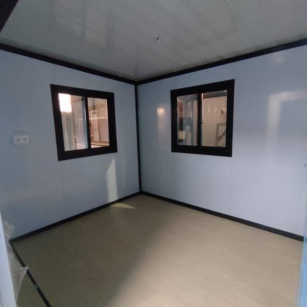 Jayb Portable Container House Kit 38ft x 19ft x 8ft with Windows and Doors, Prefabricated Home for Sale accomodation Container Office