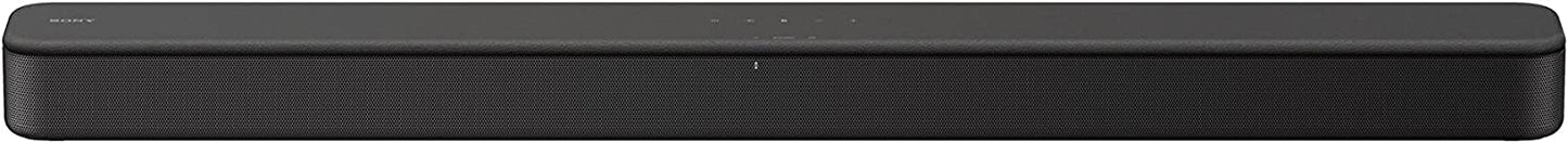 Sony S100F 2.0ch Soundbar with Bass Reflex Speaker, Integrated Tweeter and Bluetooth, (HTS100F), easy setup, compact, home office use with clear sound black