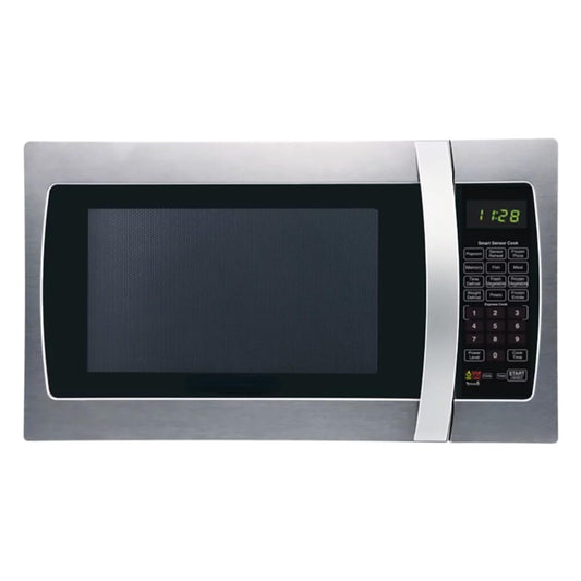 1.3 Cu. ft. 1100-Watt Microwave Oven, Stainless/Black