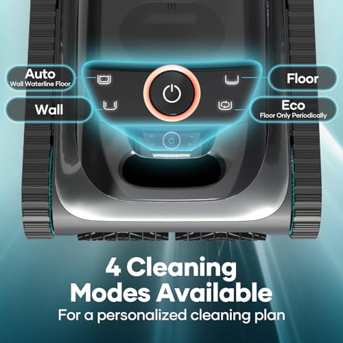 AIPER Scuba S1 Cordless Robotic Pool Cleaner, Pool Vacuum for Inground Pools, Wall and Waterline Cleaning, Smart Navigation for Pools up to 1,600 Sq.ft