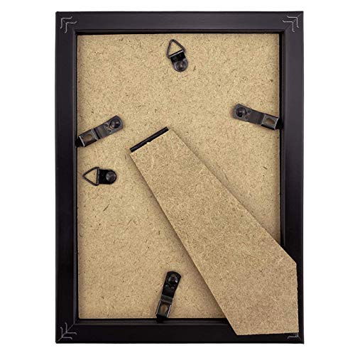 Giftgarden 12 Pack 3.5x5 Picture Frame Black, Multiple 3.5 x 5 Photo Frames Bulk for Tabletop Display or Wall Hanging