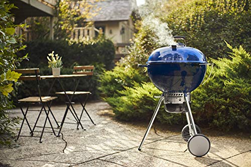 Weber Master-Touch Charcoal Grill, Deep Ocean Blue