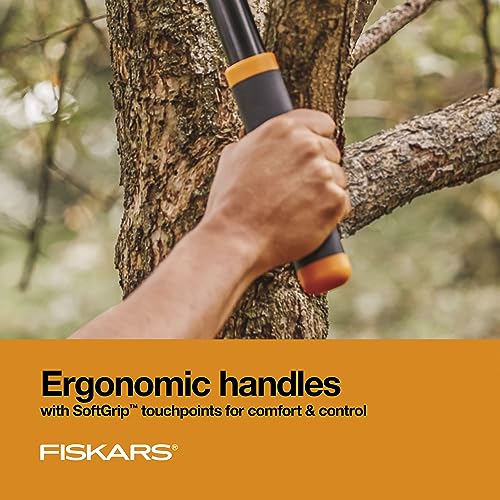 Fiskars 28" Steel Blade Garden Bypass Lopper and Tree Trimmer - Sharp Precision-Ground Steel Blade for Cutting up to 1.5" Diameter