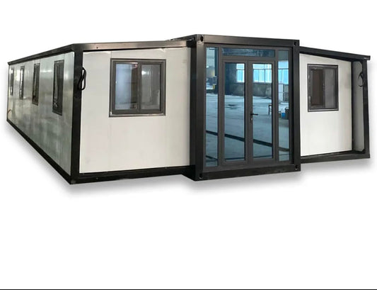 Portable Prefabricated Tiny Home 30x40ft Mobile Expandable Prefab House for Hotel, Booth, Office, Guard House, Shop, Villa, Warehouse (with Restroom)