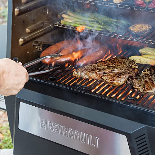 Masterbuilt® Gravity Series® 560 Digital Charcoal Grill and Smoker with Digital Control, App Connectivity and 560 Cooking Square Inches in Black, Model MB20040220