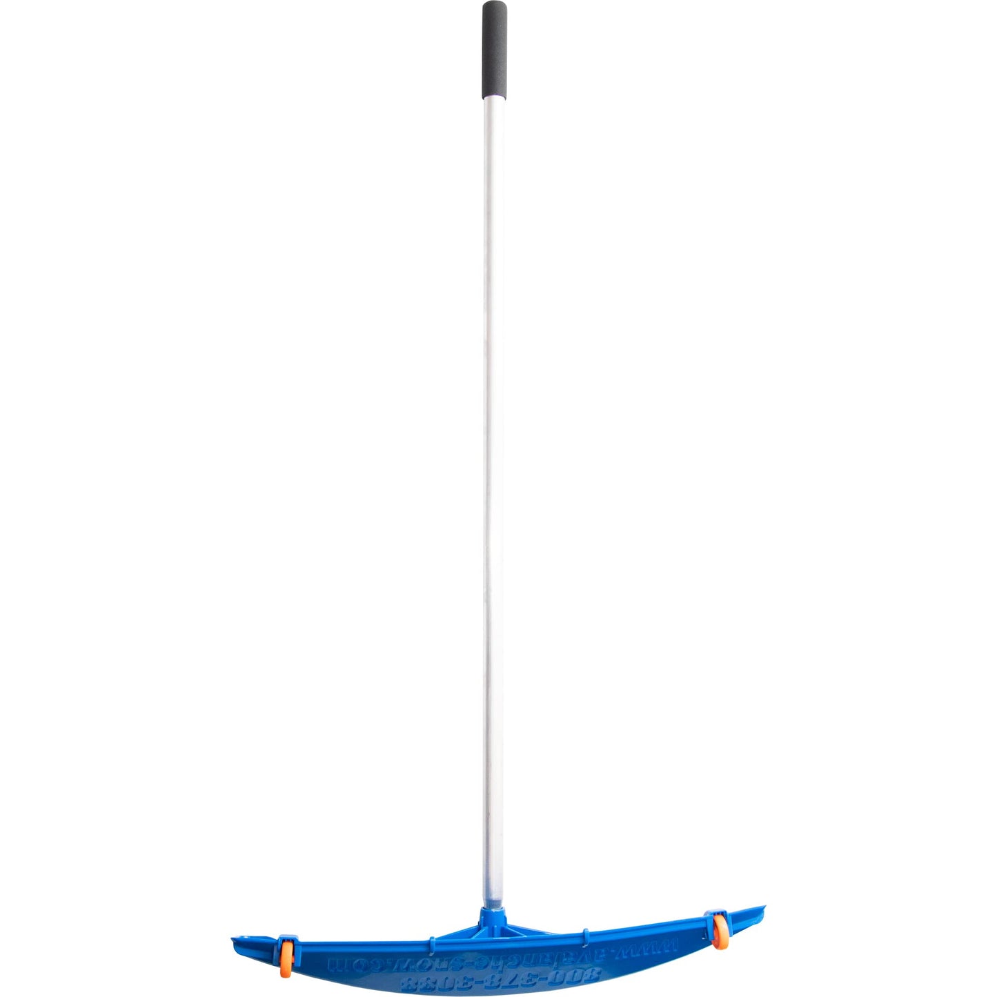 Snow Roof Rake, Easy Snow Removal from Roof, Prevents Ice Dams, Quick Assembly, 24” Wide Head, 20’ Reach, Built-In Wheels Prevent Damage, Made in the USA, SRD20