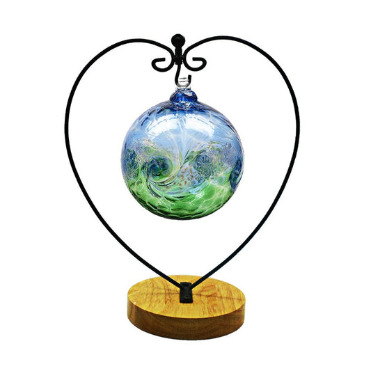 CXLE Ornament Display Stand, Ornament Stand Holder Iron Pothook Stand for Hanging Glass Globe Air Plant Terrarium, Witch Ball, Christmas Ornament and Home Wedding Decoration