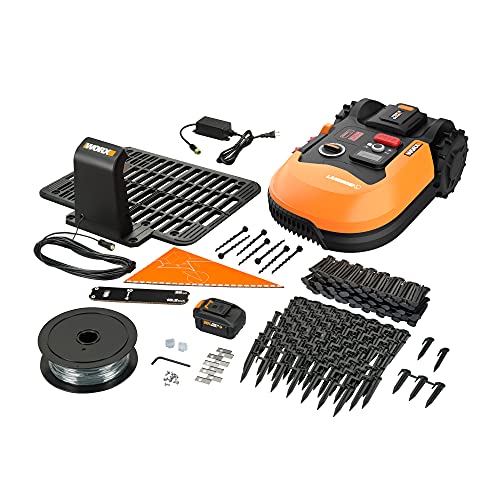 Worx Landroid L 20V 5.0Ah Robotic Lawn Mower 1/2 Acre / 21,780 Sq Ft. Power Share - WR155 (Battery & Charger Included)