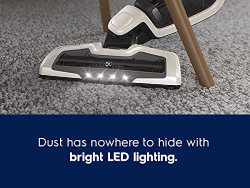 Electrolux Ergorapido Stick Vacuum Cleaner, Lightweight Cordless Vacuum with LED Nozzle Lights and Turbo Battery Power, for Carpets and Hard Floors, in Satin White