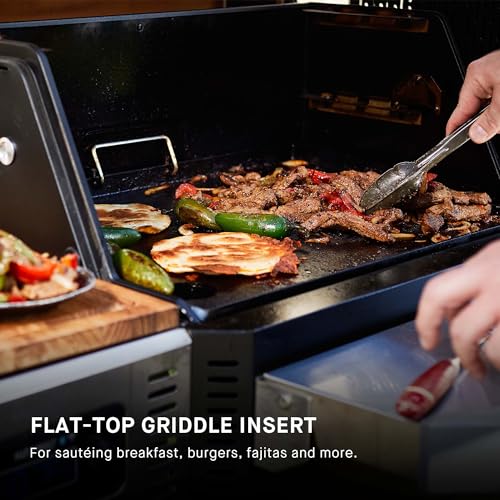 Masterbuilt® Gravity Series® 800 Digital Charcoal Grill, Griddle and Smoker with Digital Control, App Connectivity and 800 Cooking Square Inches in Black, Model MB20040221