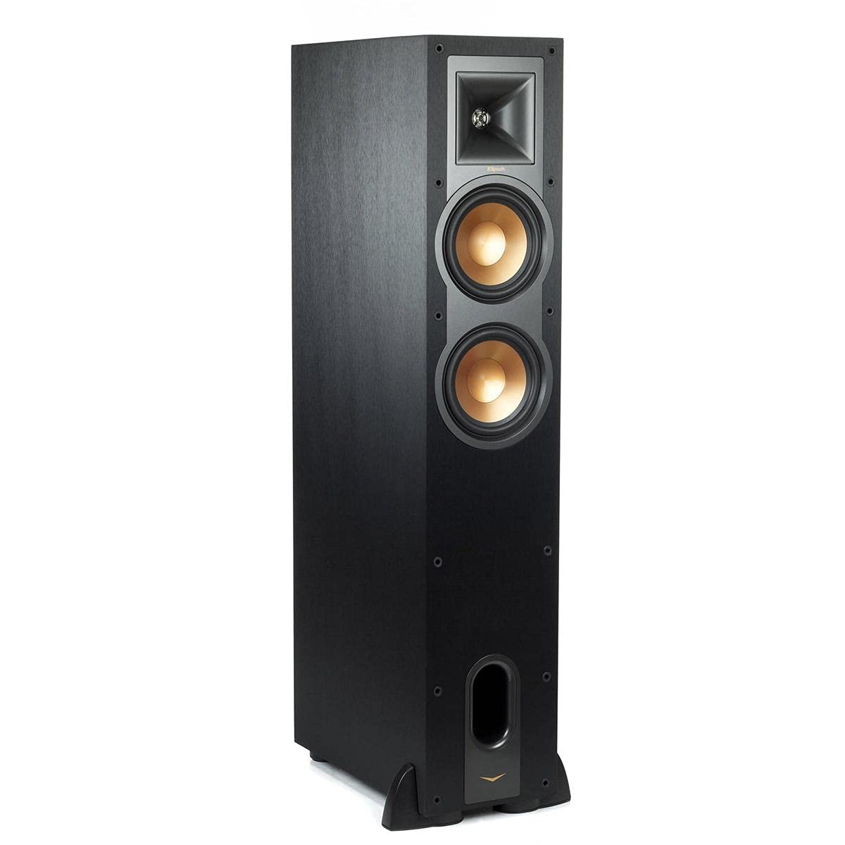 Klipsch Reference R-26FA Floorstanding Speaker, Black, Pair