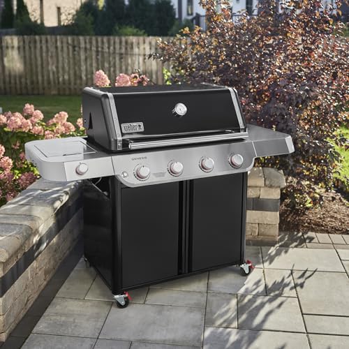 Weber Genesis E-415 Natural Gas Grill, Black