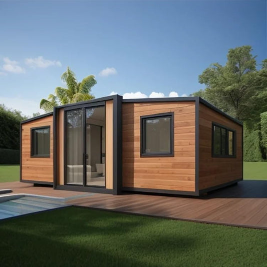 Tiny Home 20ft 40ft Folding Expandable Container House 3 Bedroom prefabrication Folding Tiny House Modular Home Expandable Container House