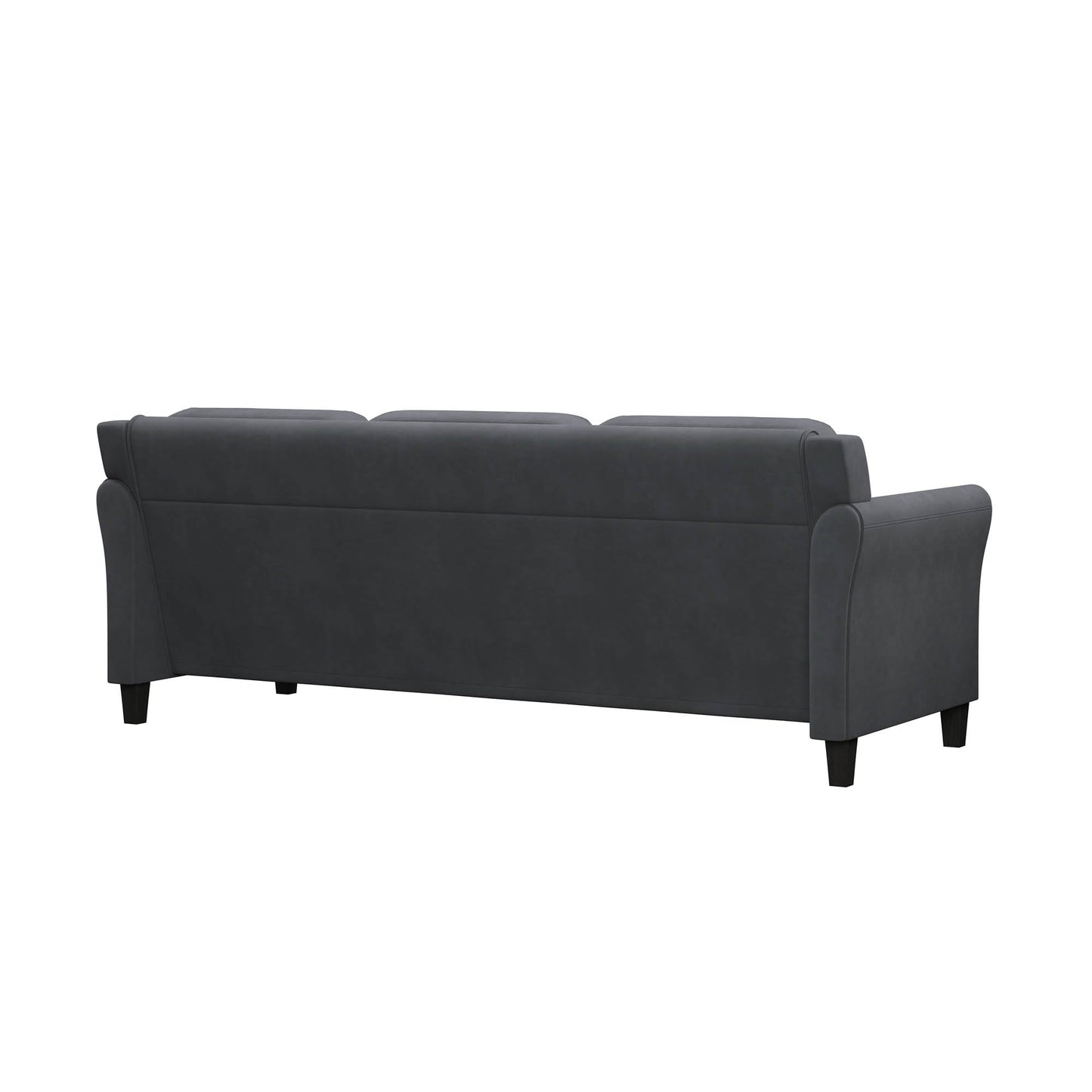 Lifestyle Solutions Harrington Sofa in Grey, Dark Grey