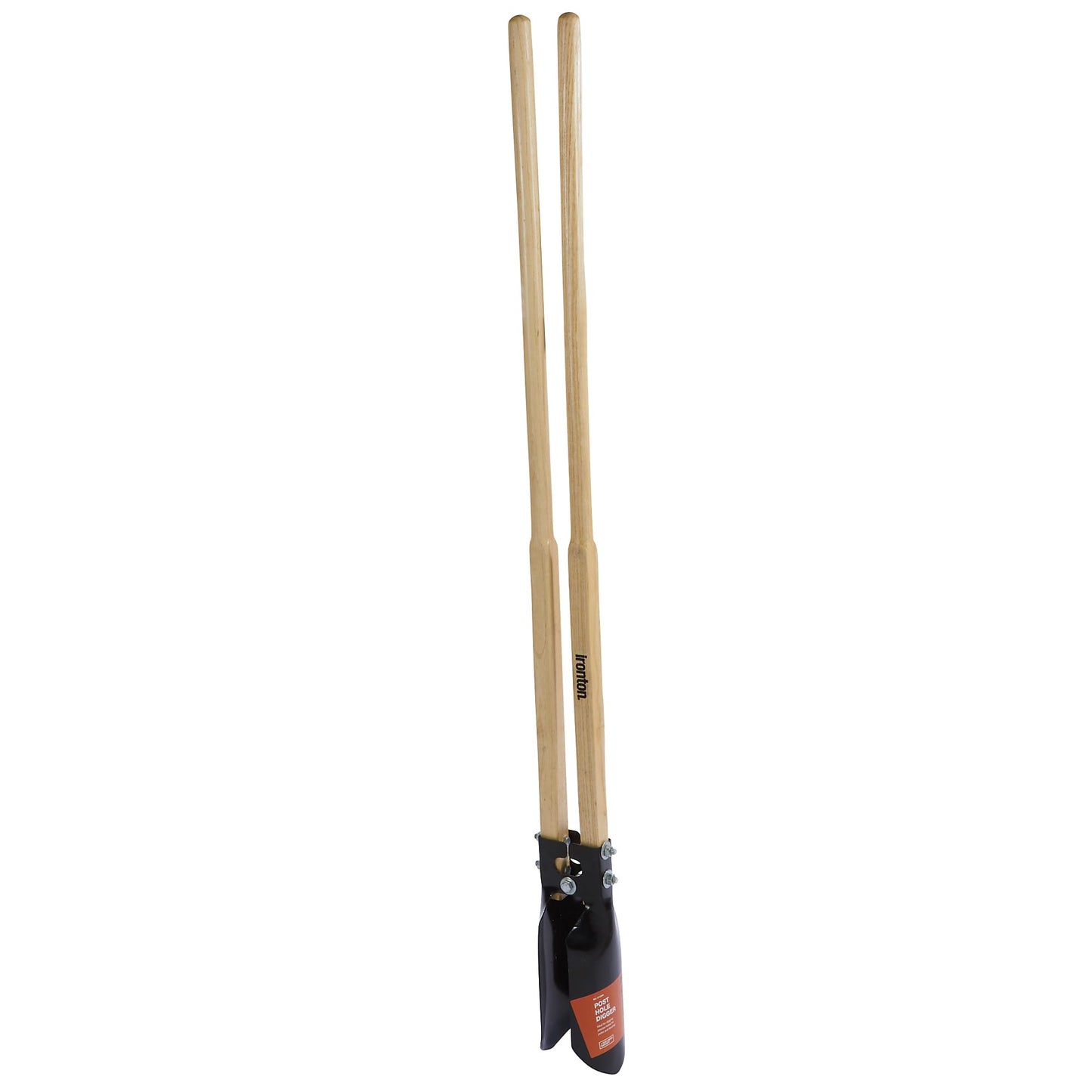 Ironton Post Hole Digger 48in. w/Wood Handle