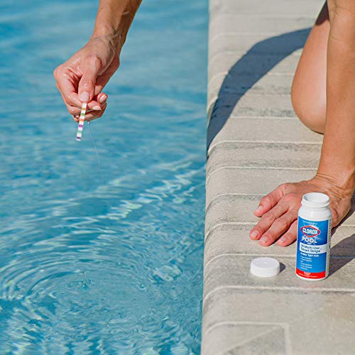 Clorox® Pool&Spa™ Swimming Pool Water Test Strips, Customized Test Results, Compatible with Clorox Pool App, 50 Test Strips (Pack of 1)