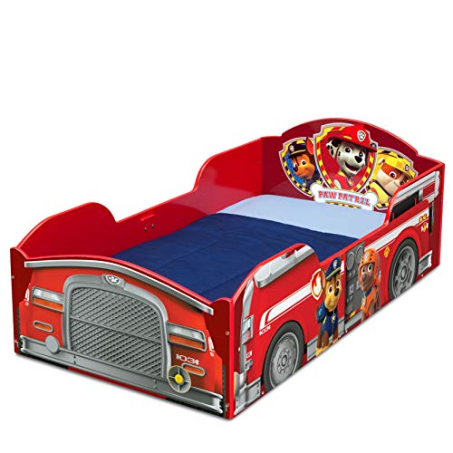 Delta Children Wood Toddler Bed - Greenguard Gold Certified, Nick Jr. PAW Patrol