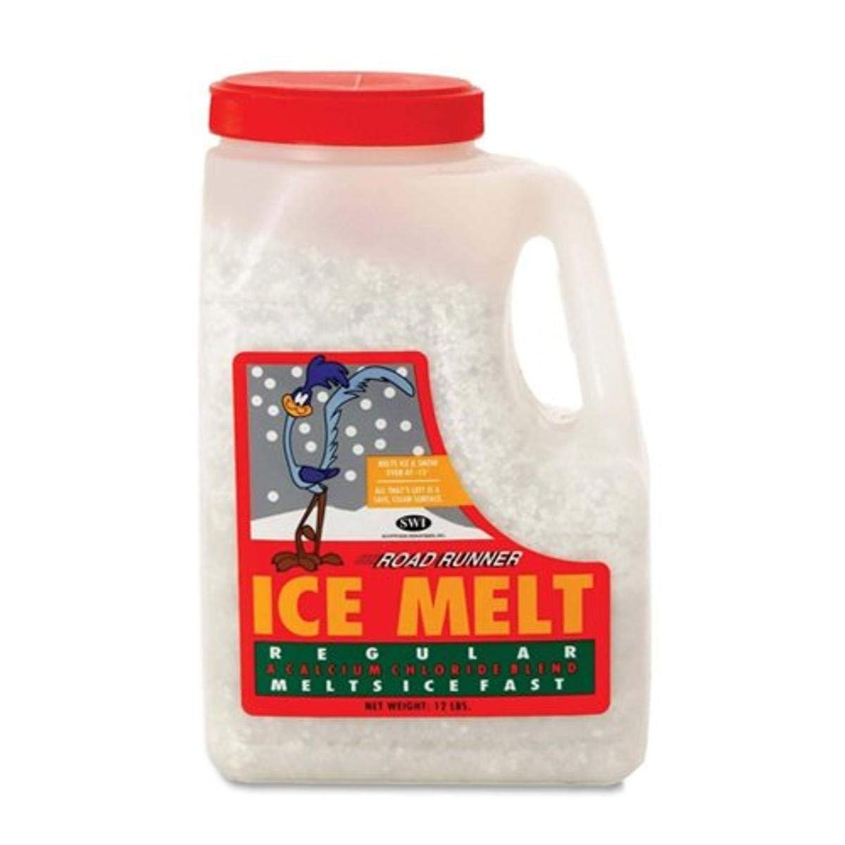 12J-RR Road Runner Premium Ice Melter, 12-Pound White