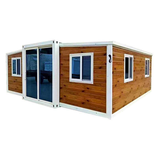 40x20 ftTiny Home Kit: Modern, Prefabricated Mobile Portable House, Light Steel, Customizable, Fully Equipped, Mobile Home for Vacation, Temporary Home, Office, Hotel, Villa (40x20 ft)