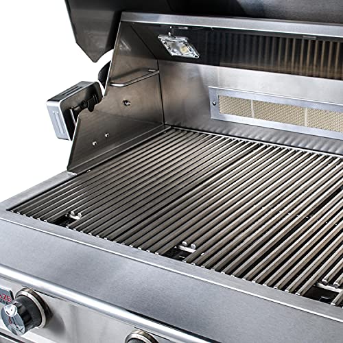 Blaze Professional LUX 34-Inch 3-Burner Natural Gas Grill with Rear Infrared Burner - BLZ-3PRO-NG