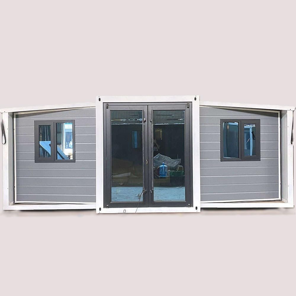 Portable Home & Expandable Container Kit - Pre-Assembled 20ft Insulated, with Bedrooms, Kitchen, and Bathroom. Ideal for Mobile or Permanent Living. Premium Tiny House Experience.