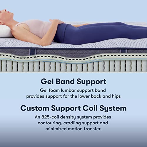 Serta - Perfect Sleeper - Cal King - Nurture Night 12" Firm Cooling Gel Memory Foam Hybrid Mattress - Pocket Innersprings for Motion Isolation, Edge Support, CertiPUR-US Certified