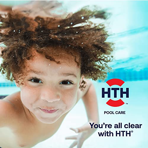 HTH 67289 Swimming Pool Care Algae Guard Ultra, Swimming Pool Chemical, Long Lasting Formula, 32 fl oz