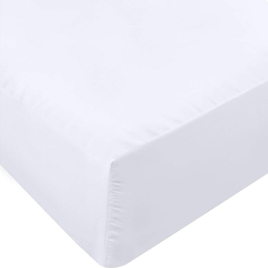 Utopia Bedding Full Fitted Sheet - Bottom Sheet - Deep Pocket - Soft Microfiber -Shrinkage and Fade Resistant-Easy Care -1 Fitted Sheet Only (White)