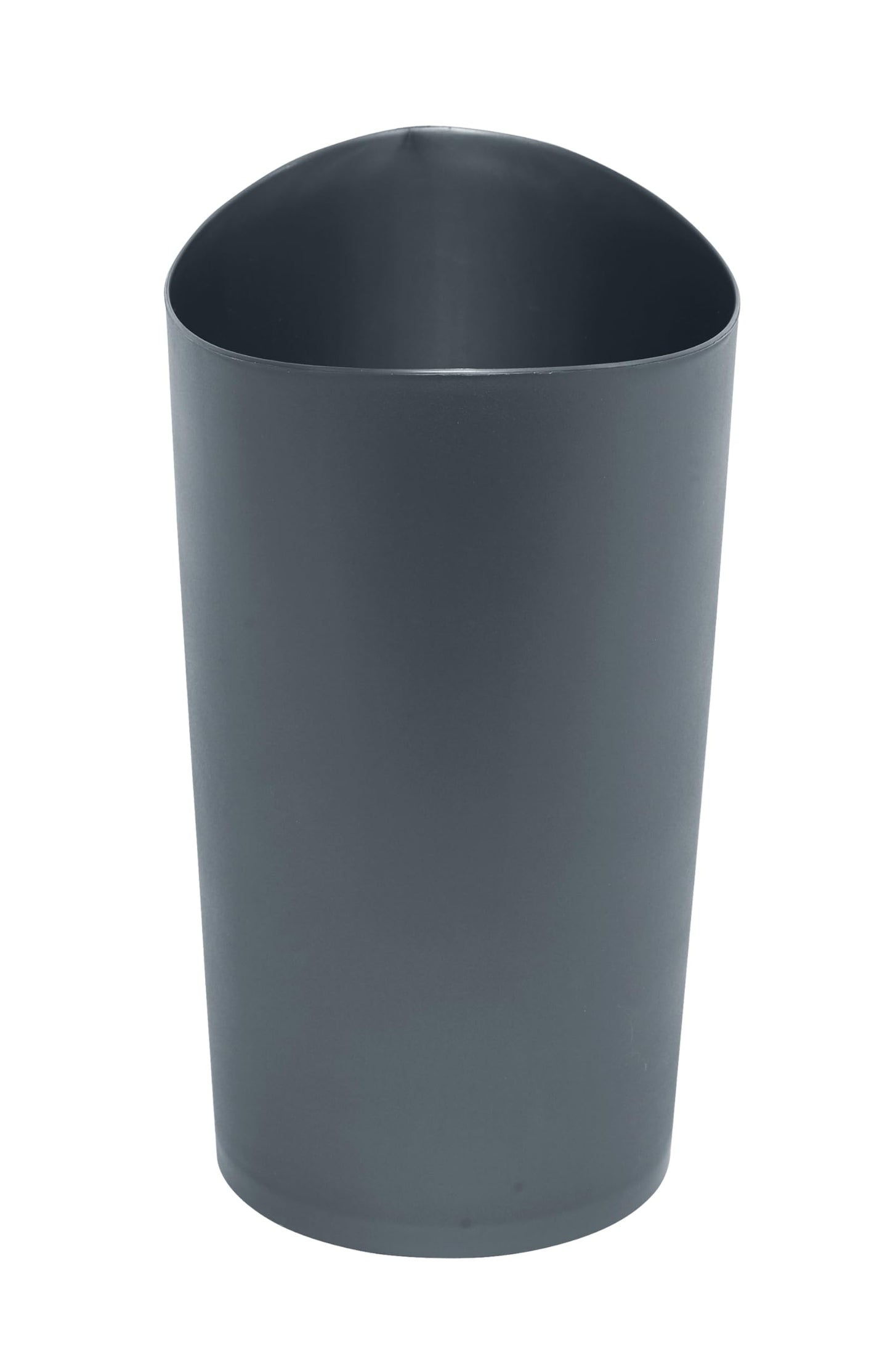 Rubbermaid Spa Works Vanity Wastebasket, Home/Bathroom/Office Use, Small 2.25 Gallon, Plastic, Gunmetal Blue, Home/Kitchen/Garage/Apartment/Office