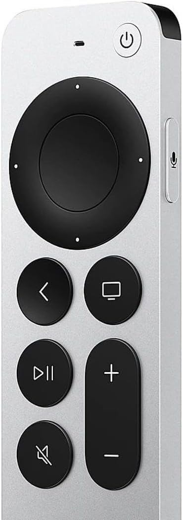 Apple TV 4K Wi-Fi (3rd Generation) + Siri Remote + Power Cord + Apple 1 Year Limited Warranty (128 GB Ethernet & WiFi)