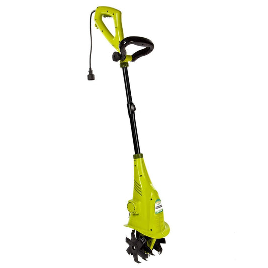 Sun Joe TJ599E Electric Garden Cultivator, 6.3-inch, 2.5-Amp, Adjustable Shaft