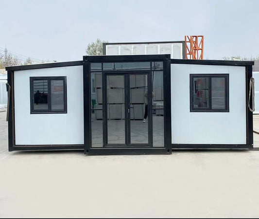 Cherry Industrial Portable Prefab Expandable Container House 2 Bedroom 19 * 20ft