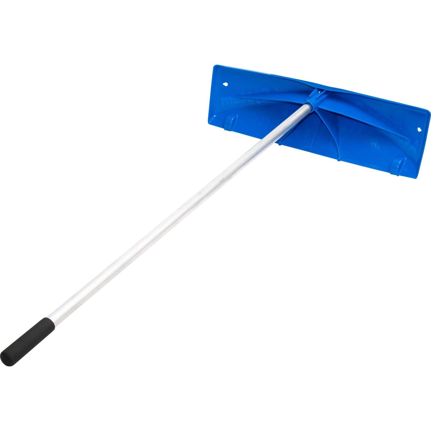 Snow Roof Rake, Easy Snow Removal from Roof, Prevents Ice Dams, Quick Assembly, 24” Wide Head, 20’ Reach, Built-In Wheels Prevent Damage, Made in the USA, SRD20