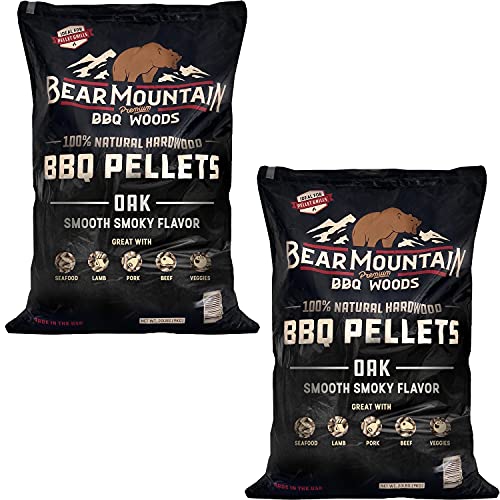 Bear Mountain BBQ Red and White Oak Wood Pellets