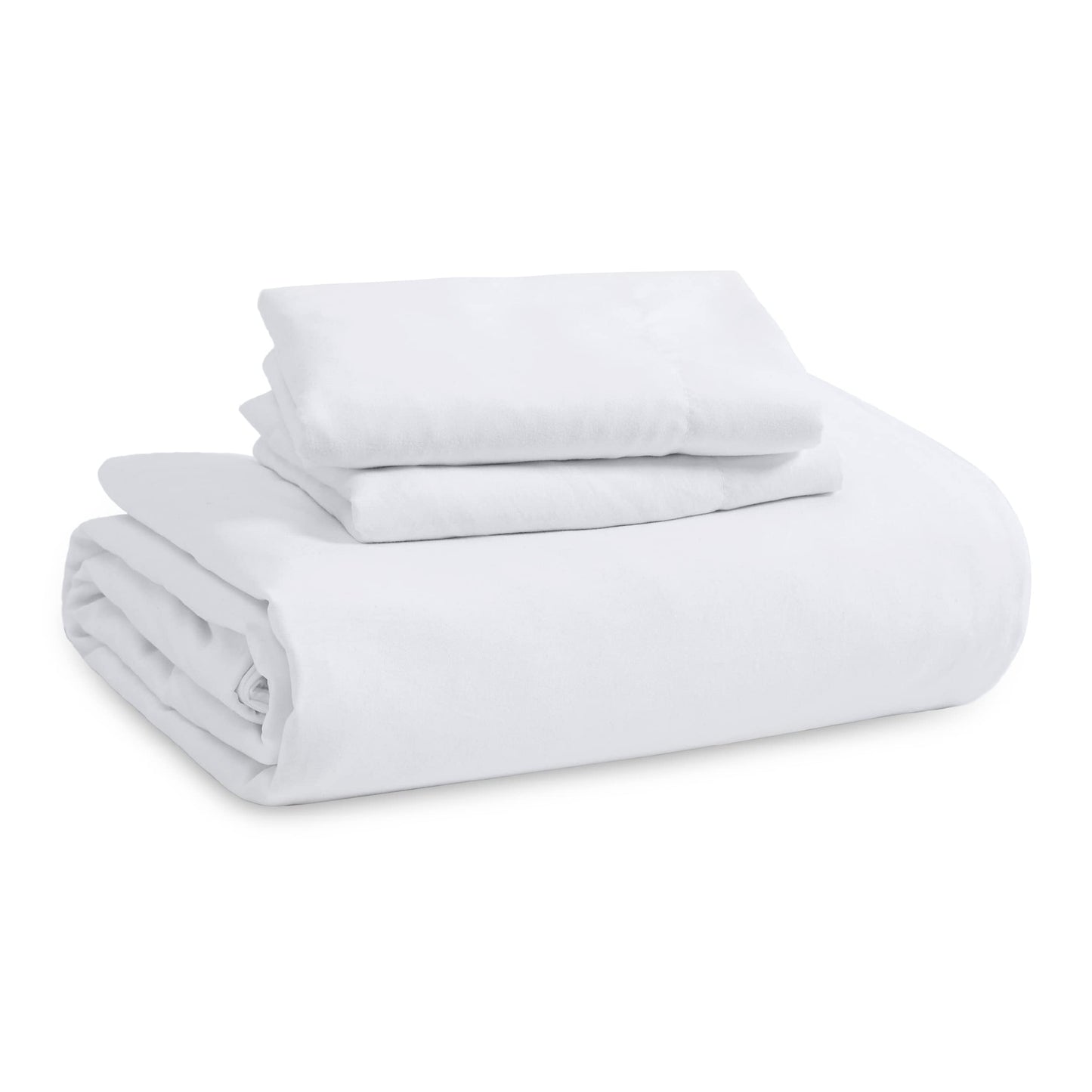 Bedsure White Duvet Cover Full Size - Soft Prewashed Full Duvet Cover Set, 3 Pieces, 1 Duvet Cover 80x90 Inches with Zipper Closure and 2 Pillow Shams, Comforter Not Included