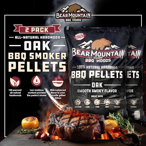 Bear Mountain BBQ Red and White Oak Wood Pellets