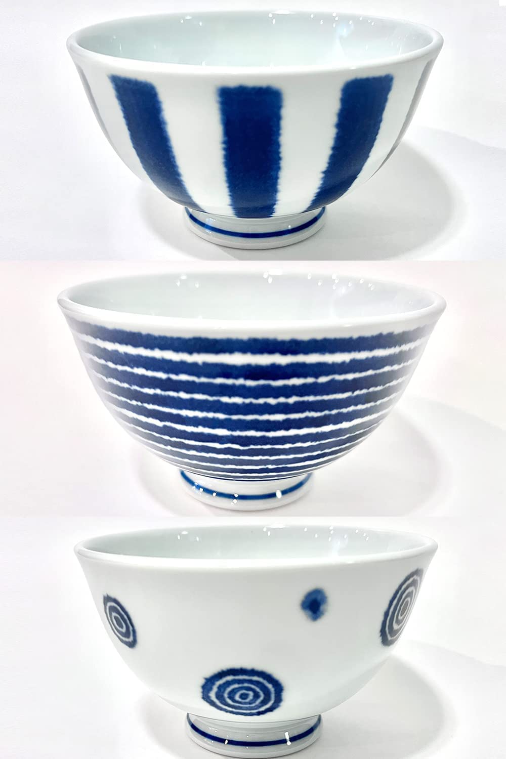 Rice Bowl Japanese Rice Bowls (5 bowls set) Perfect For Everyday Use And As A Gift