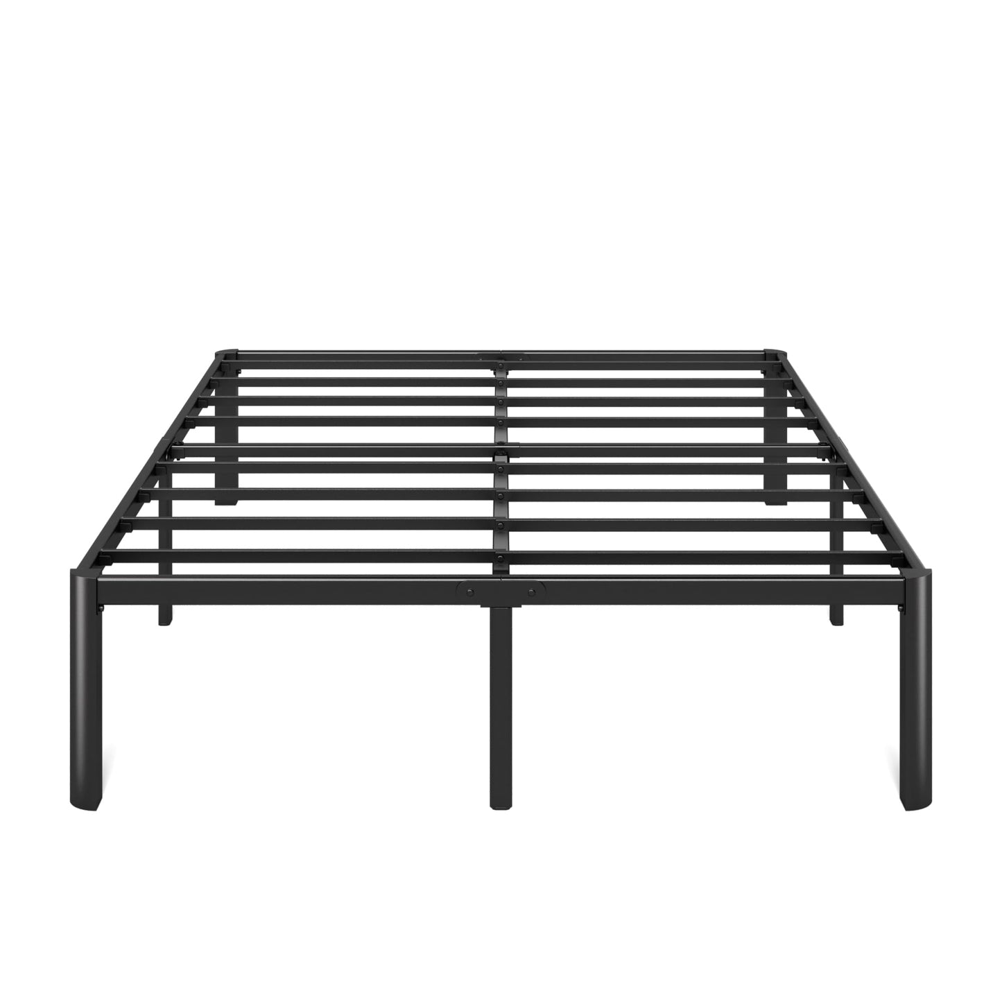 Zinus Van 16 Inch Metal Platform Bed, Steel Slat Support, No Box Spring Needed, Eco Friendly WonderBox Packaging, Easy Assembly, Black, Full