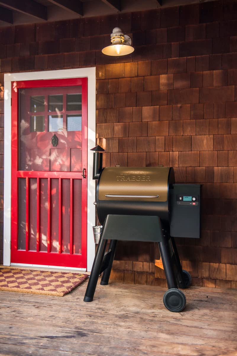 Traeger Grills Pro 575 Electric Wood Pellet Grill and Smoker with WiFi and App Connectivity, Bronze