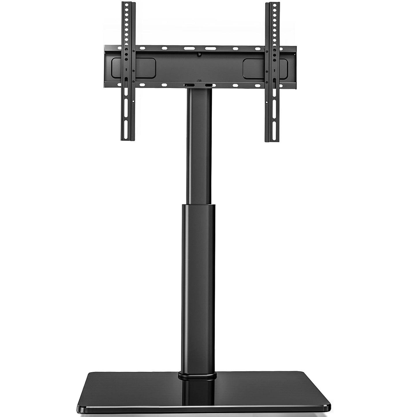 AOKCOS Floor TV Stand for 32-70" TVs, 60 Degree Swivel Floor Standing TV Stand with Tilting, 8 Level Height Adjustable Tall TV Stand for Living Room/Bedroom, Holds up to 88 lbs, MAX VESA 400x400mm