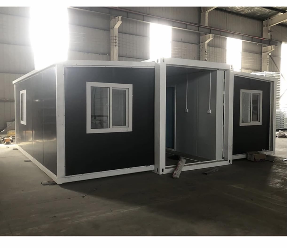 20 ft Prefabricated Home Office Building Kit, Standard Pre-Engineered Design, Floor Plans and Specs Included