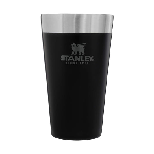 Stanley Aluminum STA2282053 The Stacking Beer Pint Matte Black 16OZ / .47L