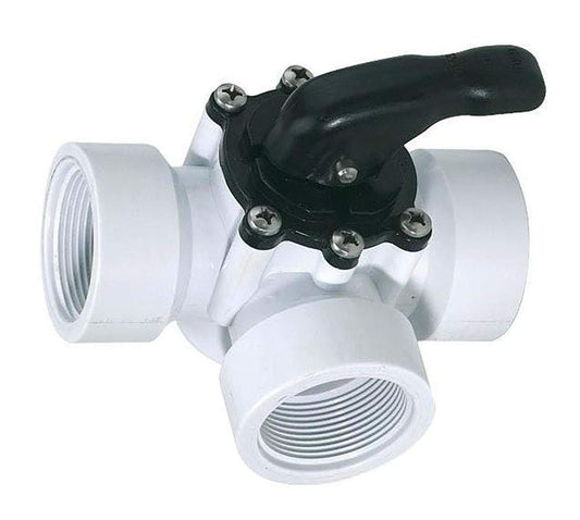 ATIE Pool & Spa 3-Way Diverter Valve with 1-1/2" Female Threaded