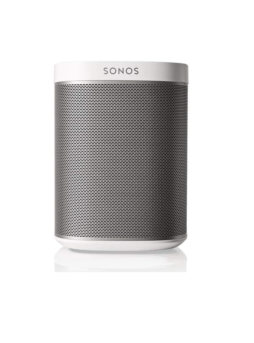 Sonos Play:1 2-Room Wireless Smart Speakers for Streaming Music - Starter Set Bundle (White), Works with Alexa