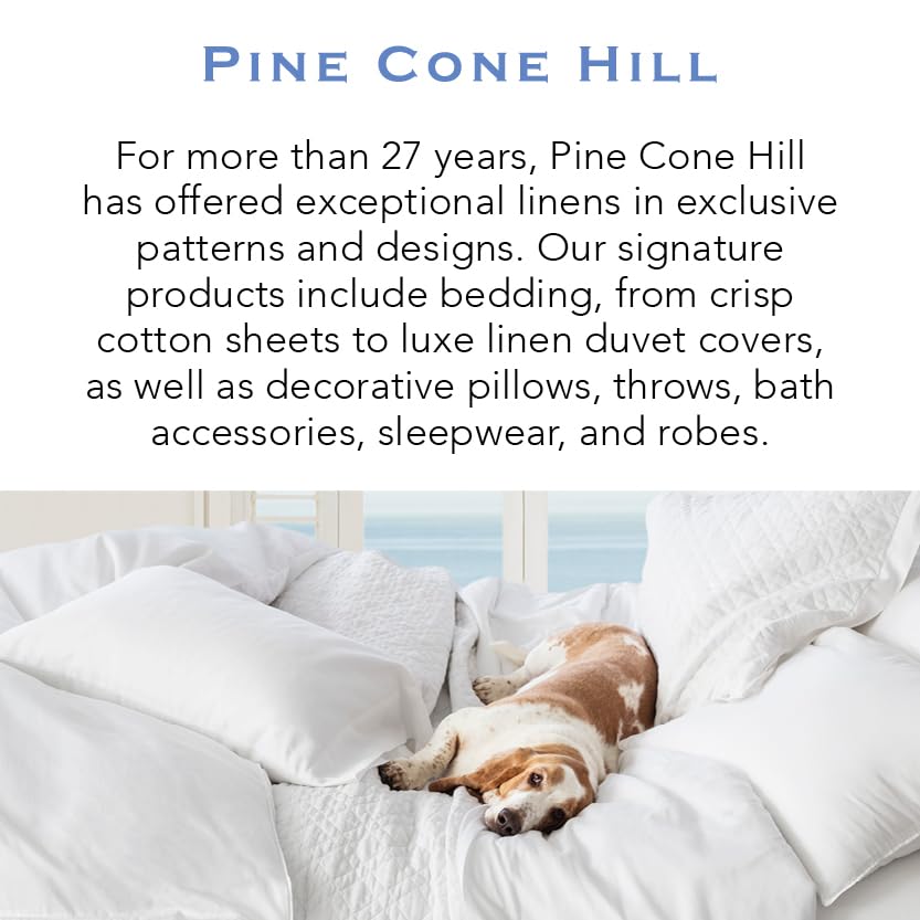 Pine Cone Hill Parisienne Velvet Soft Pink Quilt, Full/Queen Size, Pink Solid Pattern