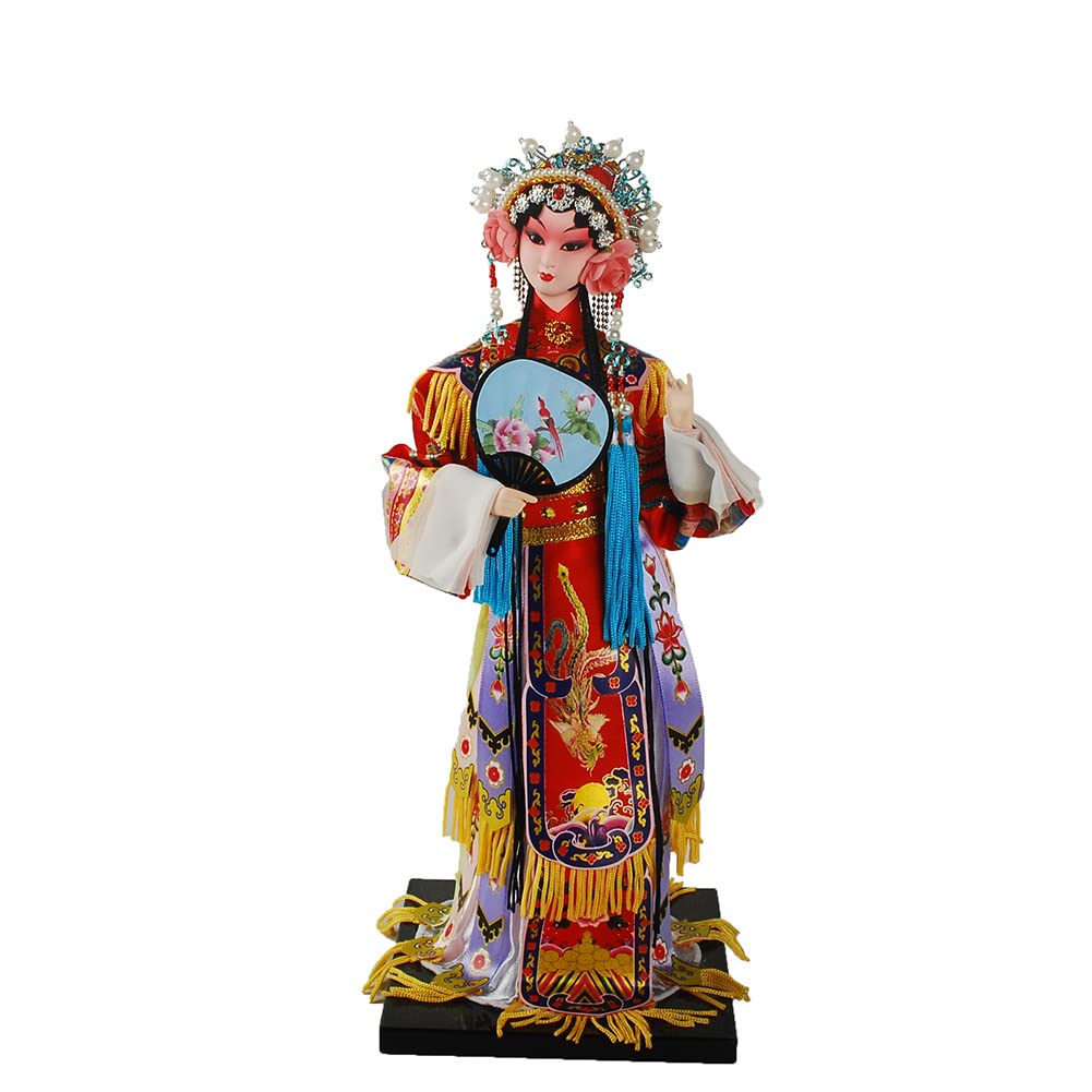 NW Chinese Traditional Handicraft Silk Figurine Collectible Chinese Doll Silk Doll (1801)