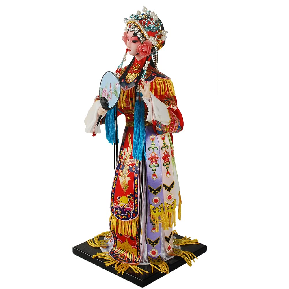 NW Chinese Traditional Handicraft Silk Figurine Collectible Chinese Doll Silk Doll (1801)