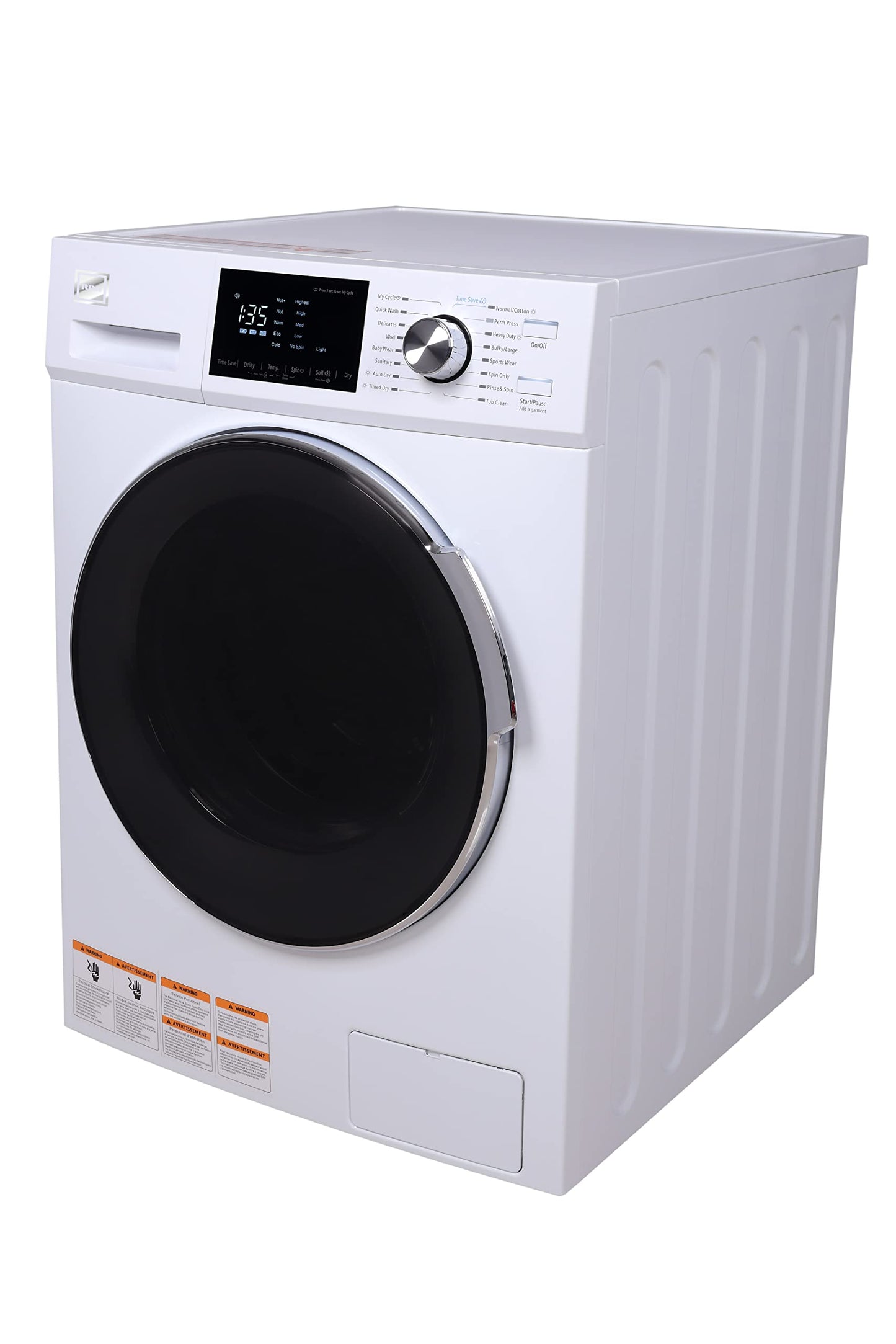 HAMILTON BEACH RWD270 Washer and Dryer Combo 2.7 cu ft - White