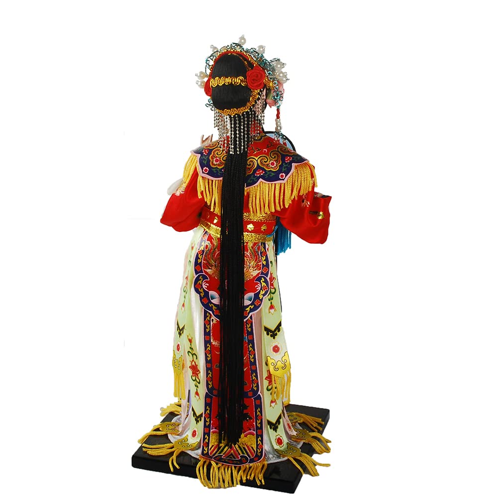 NW Chinese Traditional Handicraft Silk Figurine Collectible Chinese Doll Silk Doll (1801)